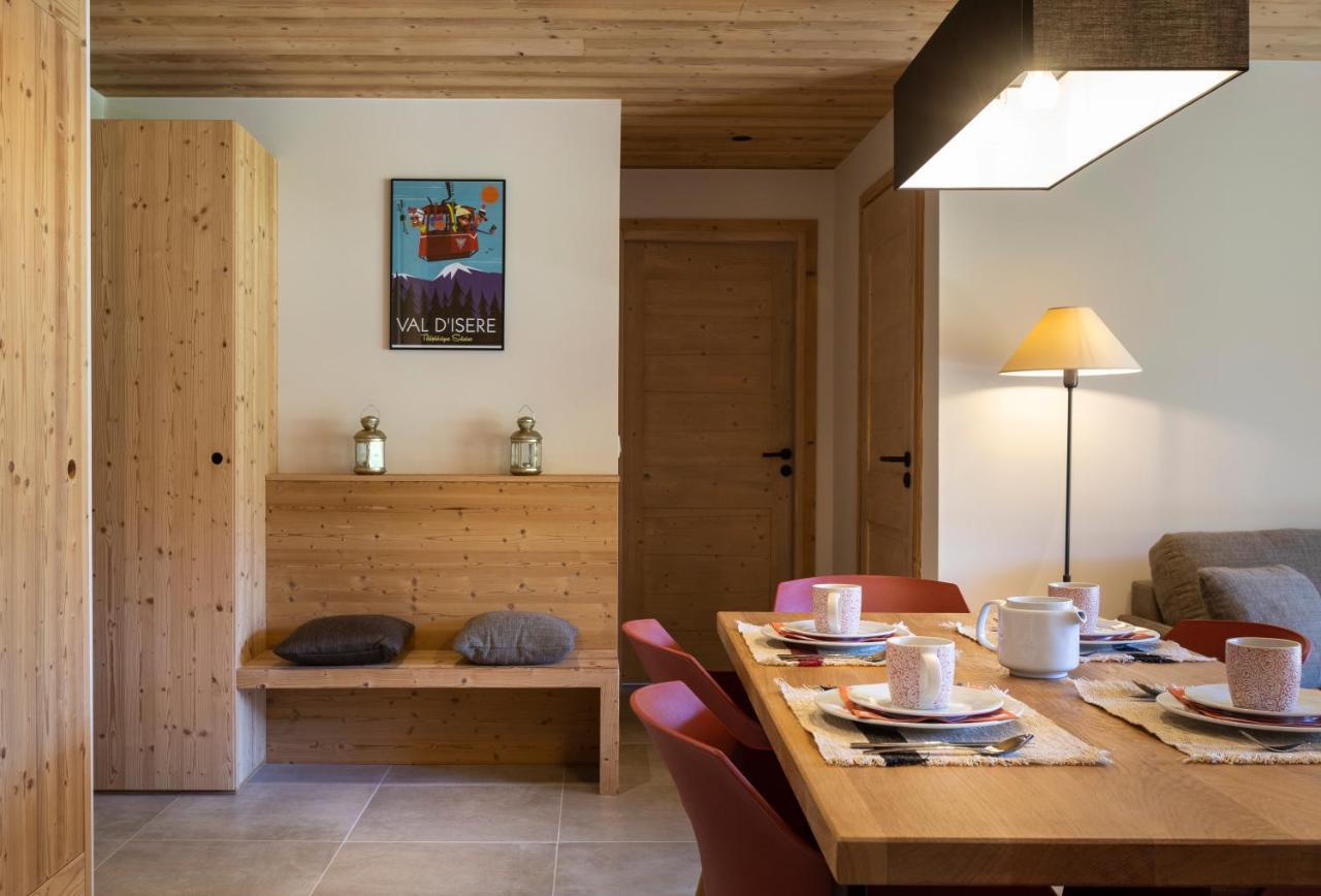 Chalet Hotelier Les Equinoxes - Val D'Isere La Daille Bagian luar foto