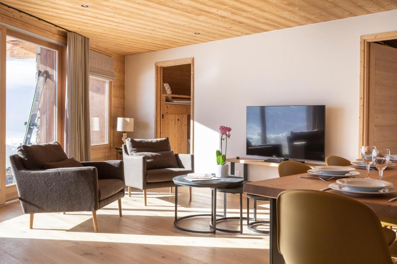 Chalet Hotelier Les Equinoxes - Val D'Isere La Daille Bagian luar foto