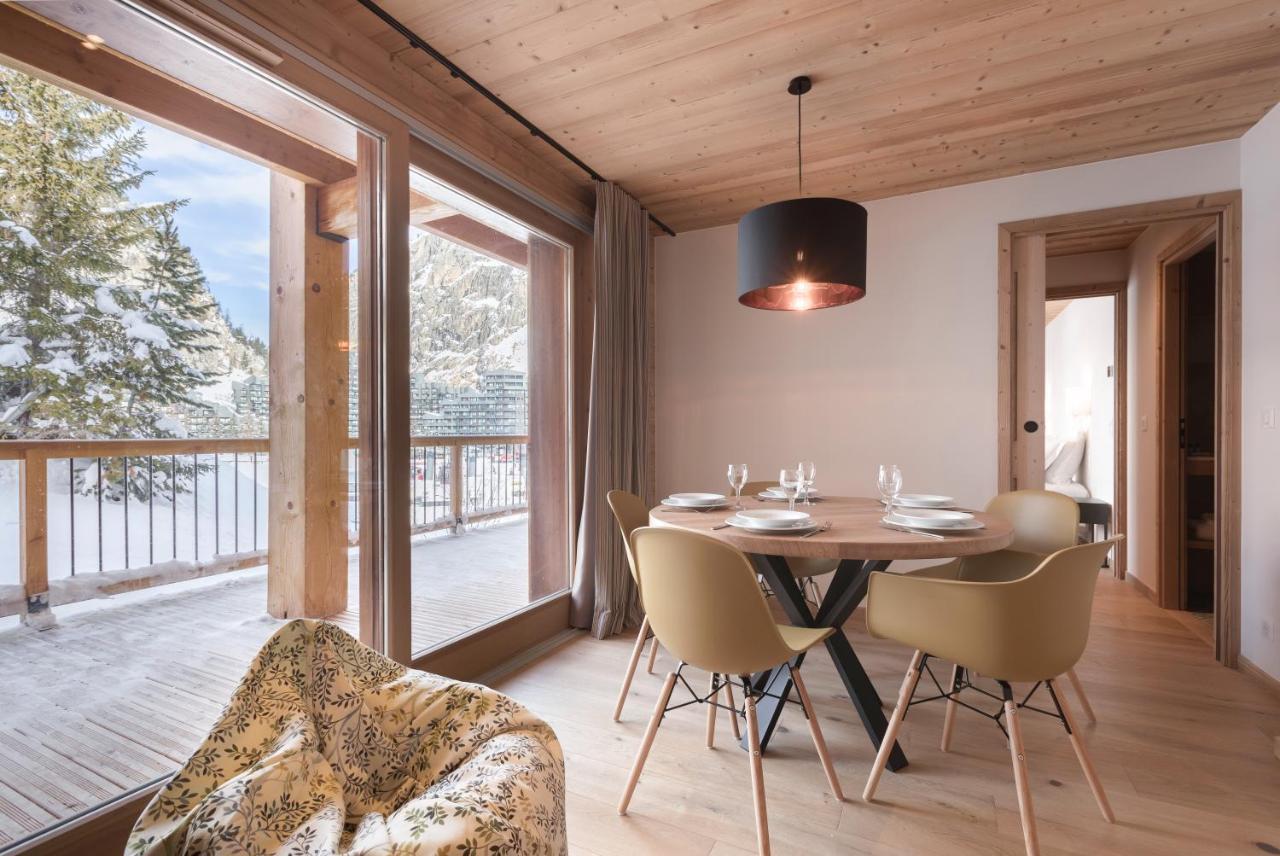 Chalet Hotelier Les Equinoxes - Val D'Isere La Daille Bagian luar foto