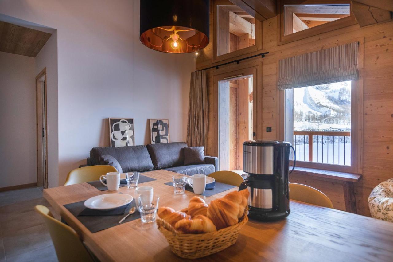 Chalet Hotelier Les Equinoxes - Val D'Isere La Daille Bagian luar foto